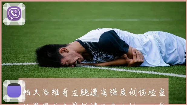 帕夫洛维奇左腿遭高强度创伤检查结果显示未骨折情况令人松一口气